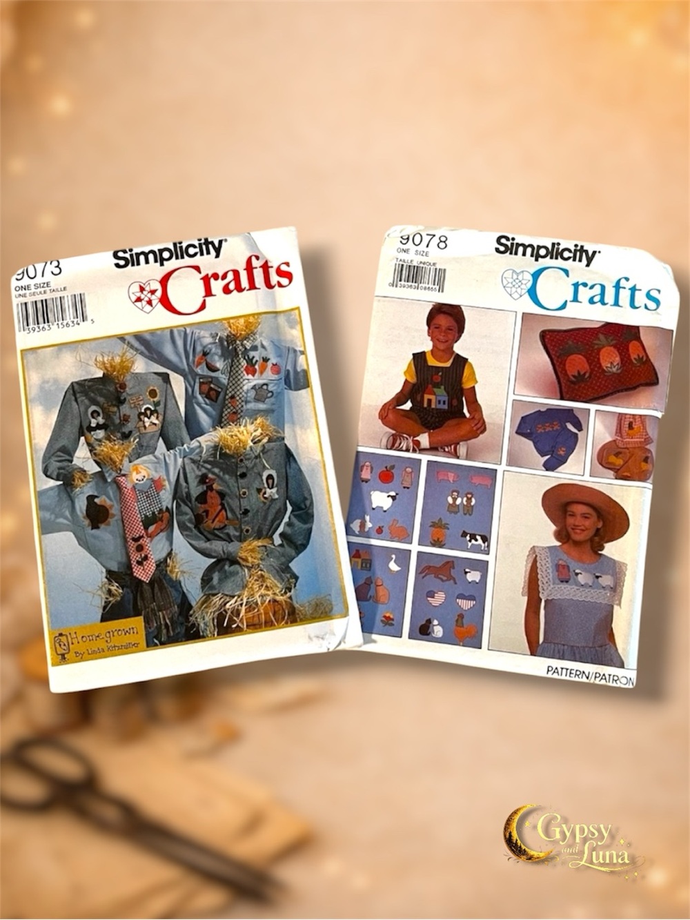 Vintage Simplicity Craft Patterns 1989-1994 Uncut